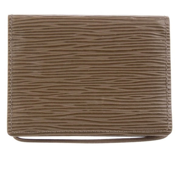 Authentic Louis Vuitton Grey Elastique Wallet - Picture 3 of 6